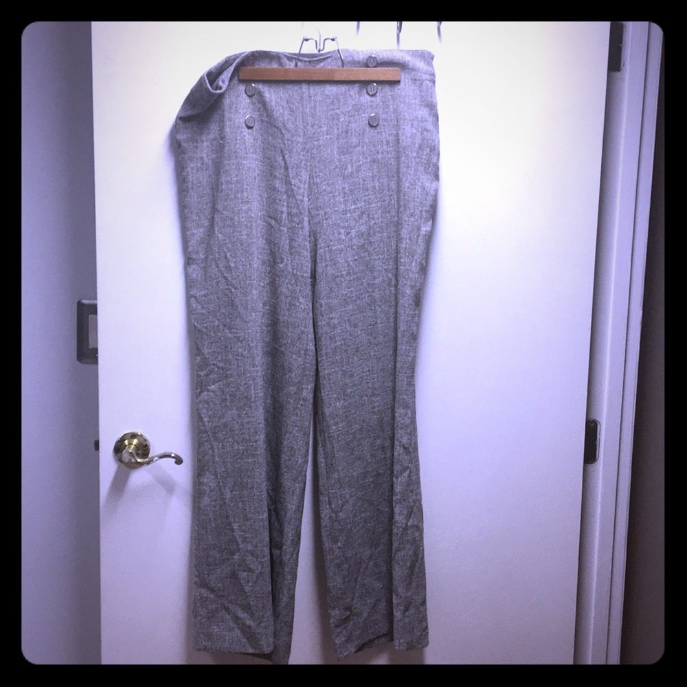 New York And Co. Wide leg High Waisted Trousers